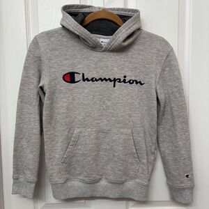 Gray Logo Hoodie | Champion Size S (8)